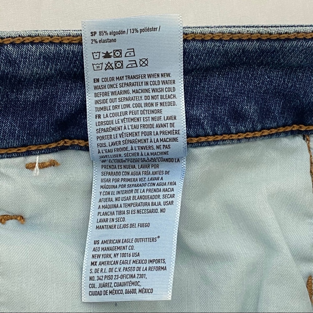NWT American Eagle Hi-Rise Distressed Jegging - Picture 8 of 16